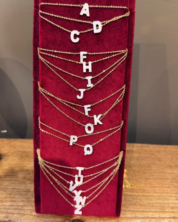 LUMI Initial Necklace