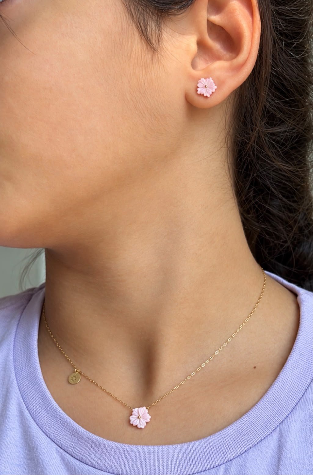 Cosmos Stud Earrings - Mimi Kids Collection