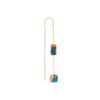 LUMI Arizona Turquoise Threader Earrings