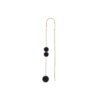 LUMI Onyx Threader Earrings